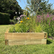Load image into Gallery viewer, Raised Bed Sleeper Kit including topsoil (2500mm L by 1300mm by 400mm H) - Heritage Products